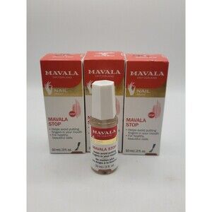 3 Mavala Stop Deterrent Nail Polish Treatment Nail Care Help Stop Bitting Nails